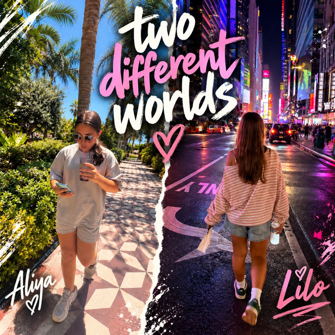 Two Different Worlds – offizielles Songcover von Aliya und Lilo